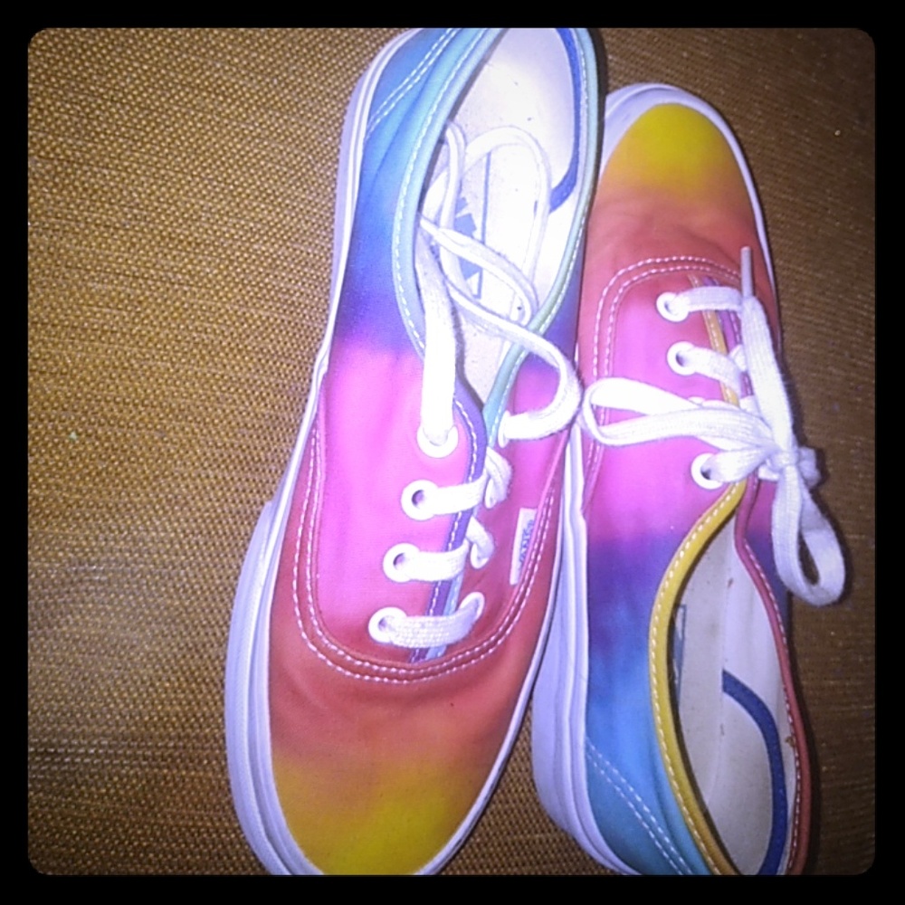 Rainbow Vans